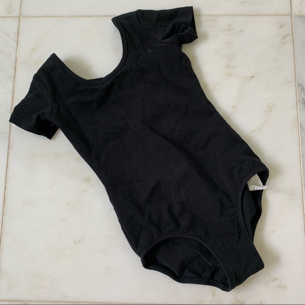 Girls Black Leotard